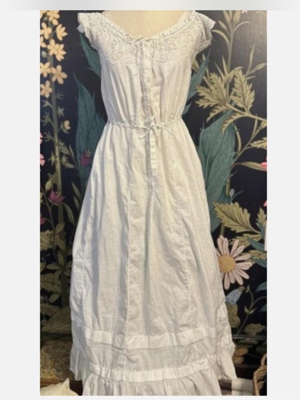 Antique Edwardian Slip/Nightgown S
